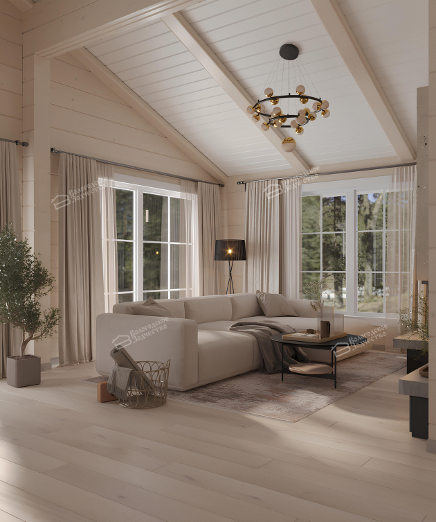 Дом из клееного бруса VZ-374